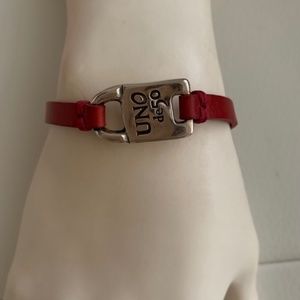 NWT! UNO de 50 Bracelet "Genderless" PUL1728.